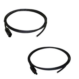 PV WIRE 10AWG WITH MC-4 Compatible MALE (-) AND FEMALE (+) TO CUT END 100 FT SET