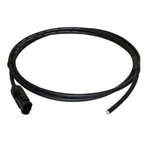 PV WIRE 10AWG WITH MC-4 Compatible FEMALE (-) TO CUT END 50 FT