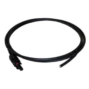PV WIRE 10AWG WITH MC-4 Compatible MALE (-) TO CUT END 50 FT