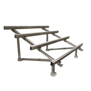 SOLAR RACK GROUND MOUNT FOR 190-380 WATT SOLAR PANELS - Fits 6