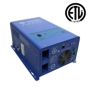 3000 Watt Pure Sine Inverter 100A Charger with 120/240V 30A & 50A Transfer