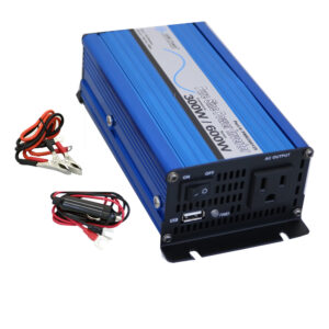 300 Watt Pure Sine Power Inverter 12 Volt with USB