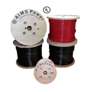 PV Wire 10 AWG - 500 FT Roll - RED