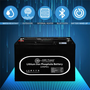 Lithium Battery 104Ah with Wake Up, Heater & BT Monitoring 12V