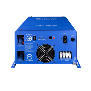Industrial 3000 Watt 120/240 VAC 12V Low Frequency Pure Sine Inverter 120/240 VAC ETL Listed Conforms to UL458/CSA