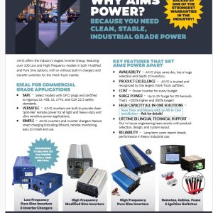 Why AIMS Power Inverters - Work Truck